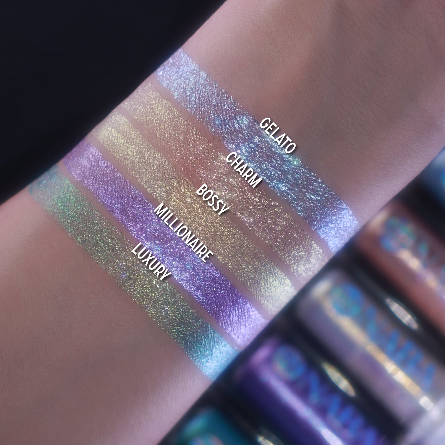 All the references Liquid Eyeshadow Set