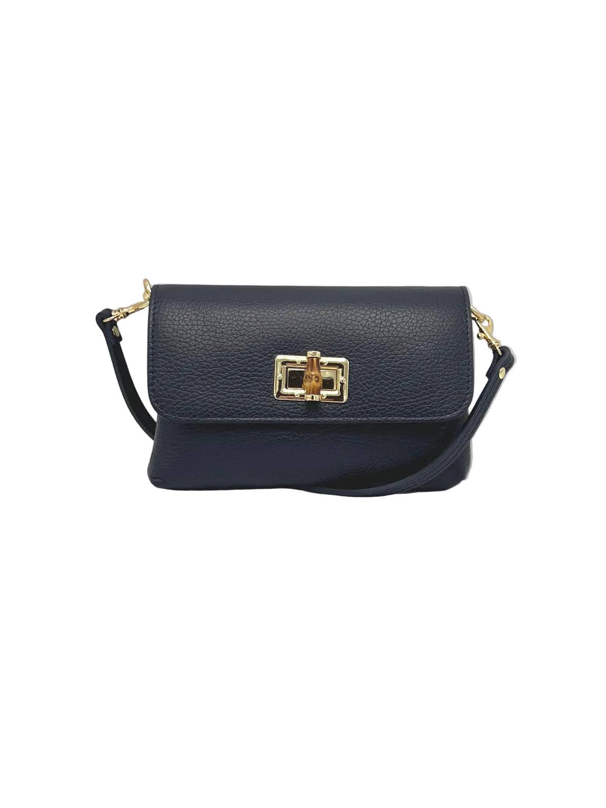 Suie Valentini srl - Summer Collection, Women's Mini Flap Crossbody Bag in Genuine Leather, Made in Italy, Art. 112720: Green