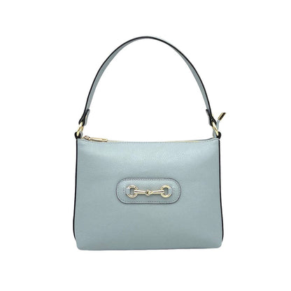 Suie Valentini srl - Genuine Leather Shoulder Bag with Shoulder Strap, Made in Italy, Art. 112660: Camel