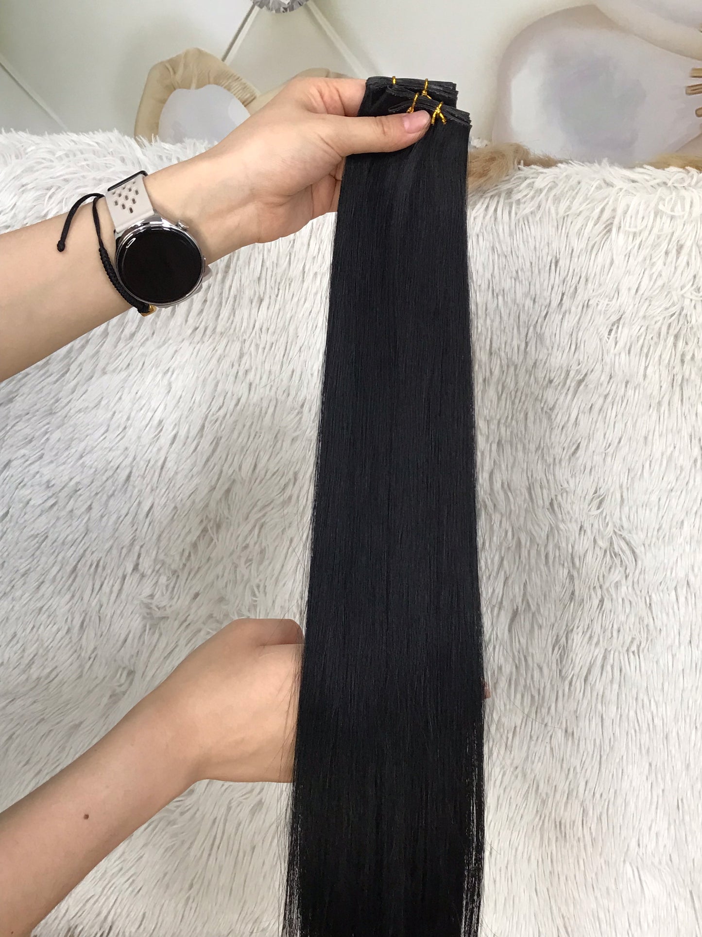 New Genius Weft Premium Virgin Russisches Echthaar Double Drawn