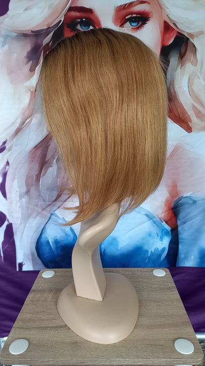 Bob Echthaarperücke T-Part Blond