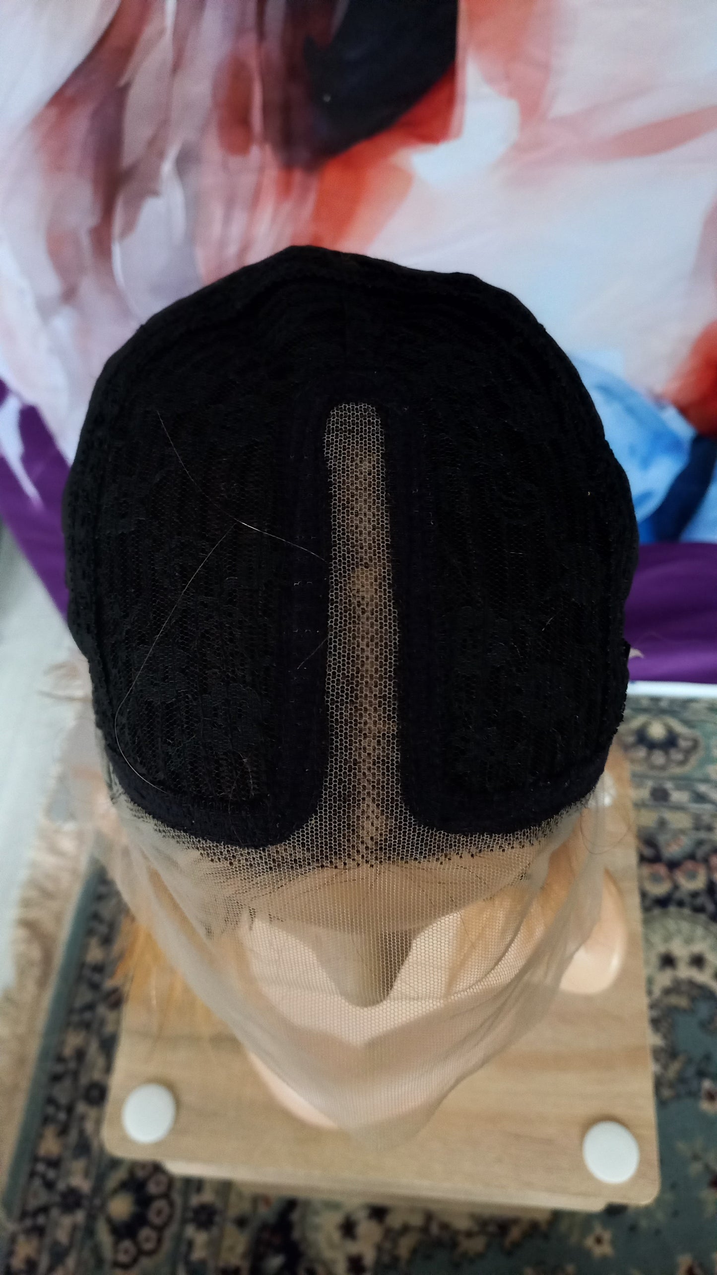 Bob Echthaarperücke T-Part Blond