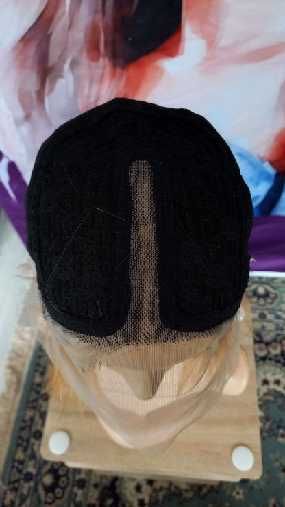 Bob Echthaarperücke T-Part Blond