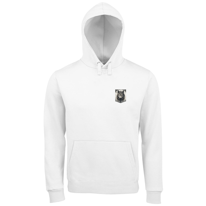 Men's Premium Hoodie Moon Wolf Howl RDG