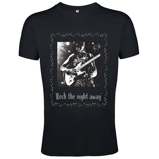 Men's Fit T-Shirts Rock the night RDG