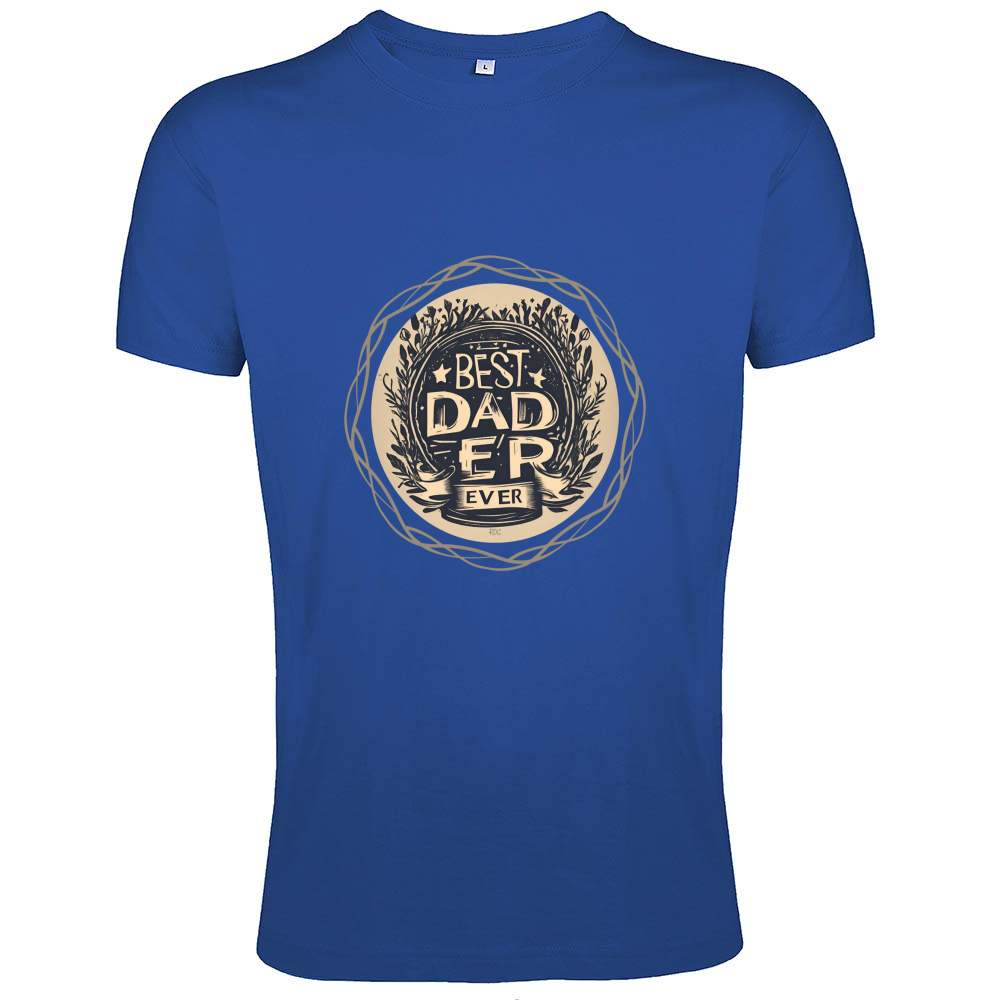 Men's Fit T-Shirts The Best Dad RDG