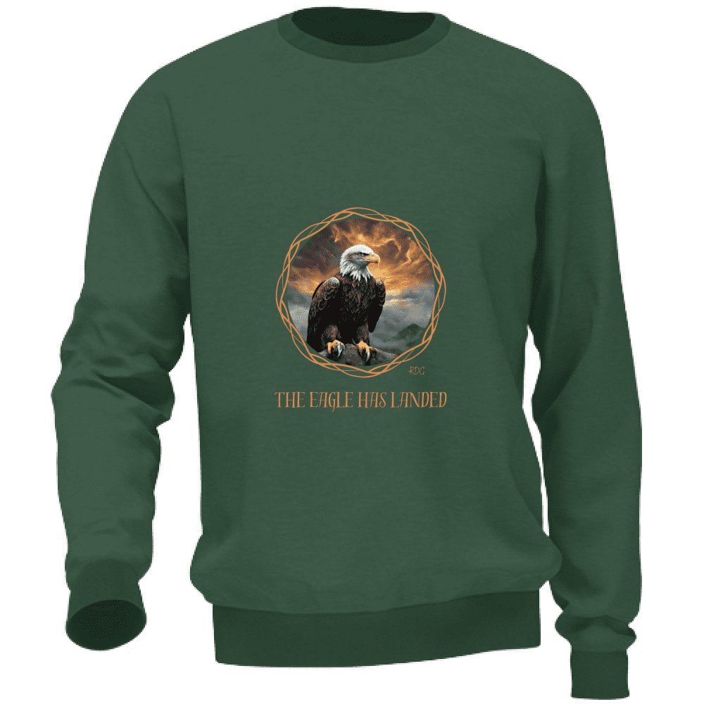 Sweatshirt Unisex the eagle has landed RDG