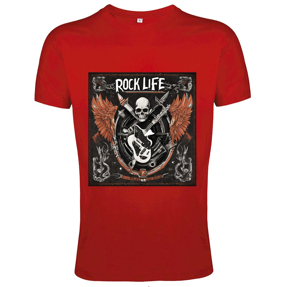 Men's Fit T-Shirts Rock Life RDG