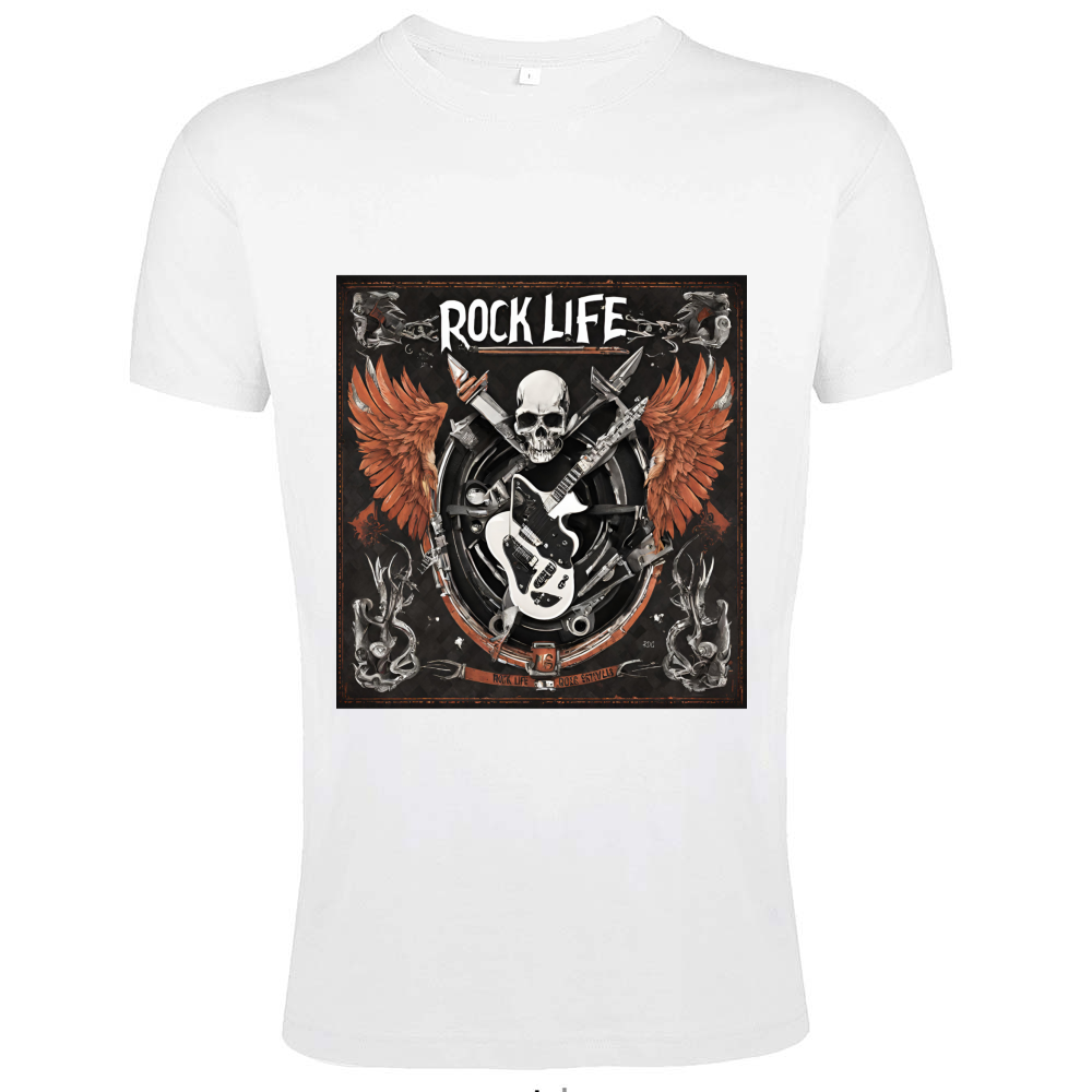 Men's Fit T-Shirts Rock Life RDG