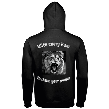 Men's Premium Hoodie With Every Roar Lion RDG