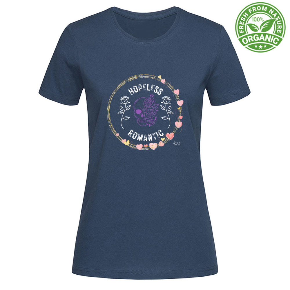 Organic T-Shirt Hopeless Romantic RDG