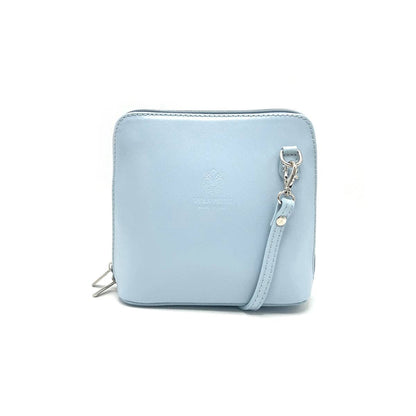 Suie Valentini srl - Genuine Leather Shoulder Bag, Made in Italy, Art. 112603: Flower
