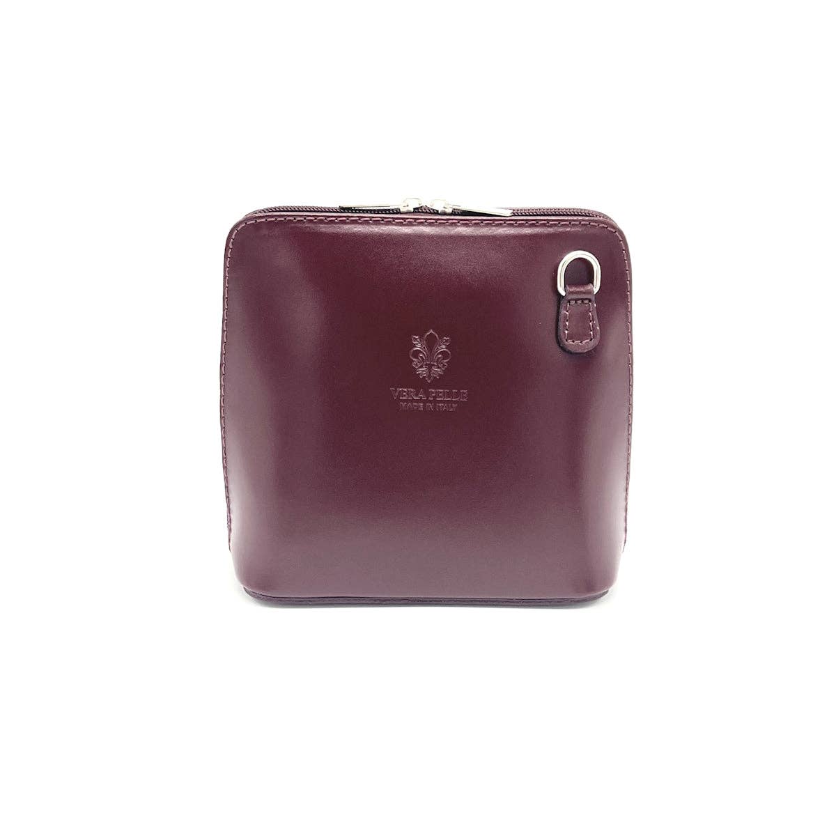 Suie Valentini srl - Genuine Leather Shoulder Bag, Made in Italy, Art. 112603: Flower