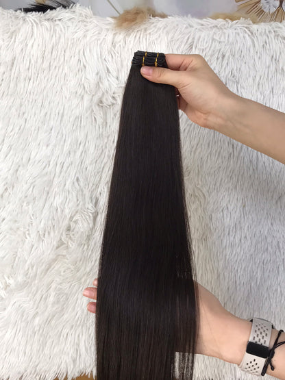 New Genius Weft Premium Virgin Russisches Echthaar Double Drawn