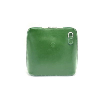 Suie Valentini srl - Genuine Leather Shoulder Bag, Made in Italy, Art. 112603: Flower