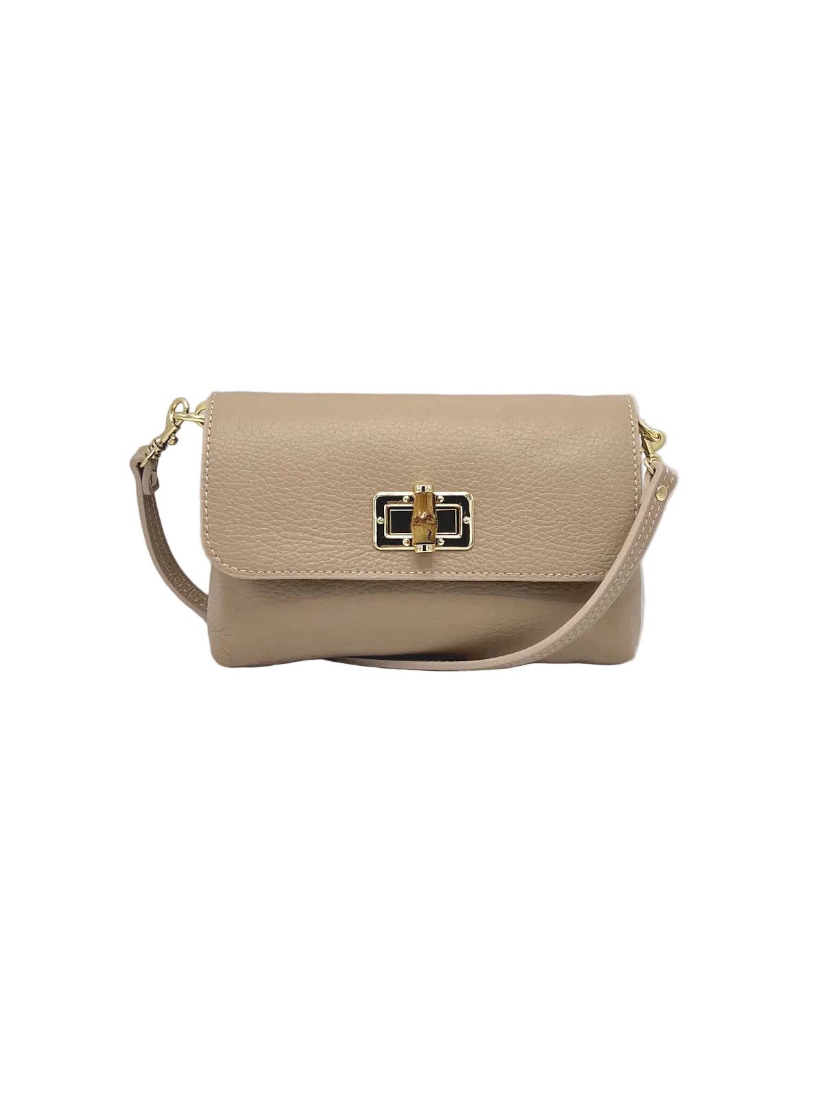 Suie Valentini srl - Summer Collection, Women's Mini Flap Crossbody Bag in Genuine Leather, Made in Italy, Art. 112720: Green