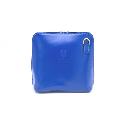 Suie Valentini srl - Genuine Leather Shoulder Bag, Made in Italy, Art. 112603: Flower
