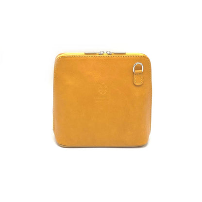Suie Valentini srl - Genuine Leather Shoulder Bag, Made in Italy, Art. 112603: Flower