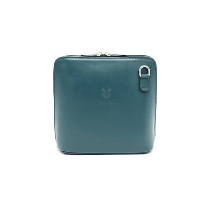 Suie Valentini srl - Genuine Leather Shoulder Bag, Made in Italy, Art. 112603: Flower