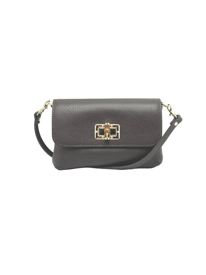 Suie Valentini srl - Summer Collection, Women's Mini Flap Crossbody Bag in Genuine Leather, Made in Italy, Art. 112720: Green