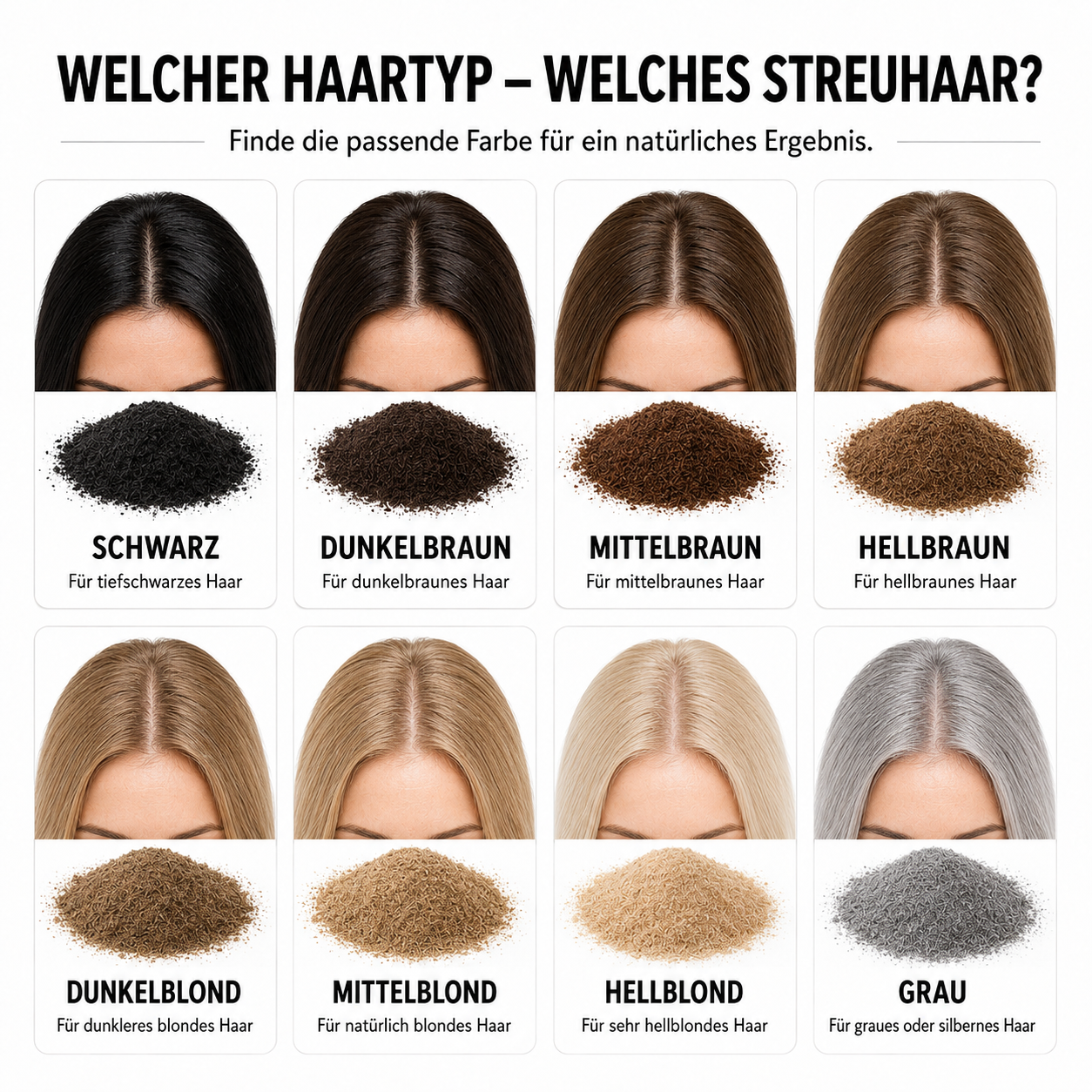 KÖ-HAIR FIBERS 30g Hair Thickener, Hair Fibers, Hair Building Fibers