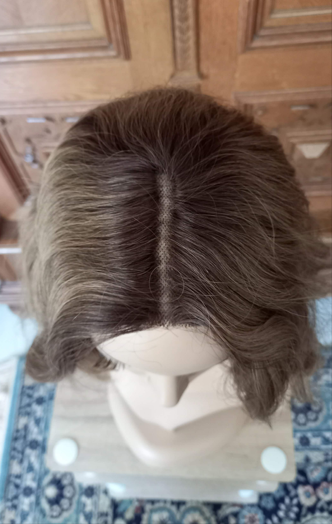 Bob Wellig Echthaarperücke T-Part Ashblond