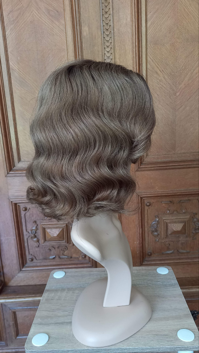 Bob Wellig Echthaarperücke T-Part Ashblond