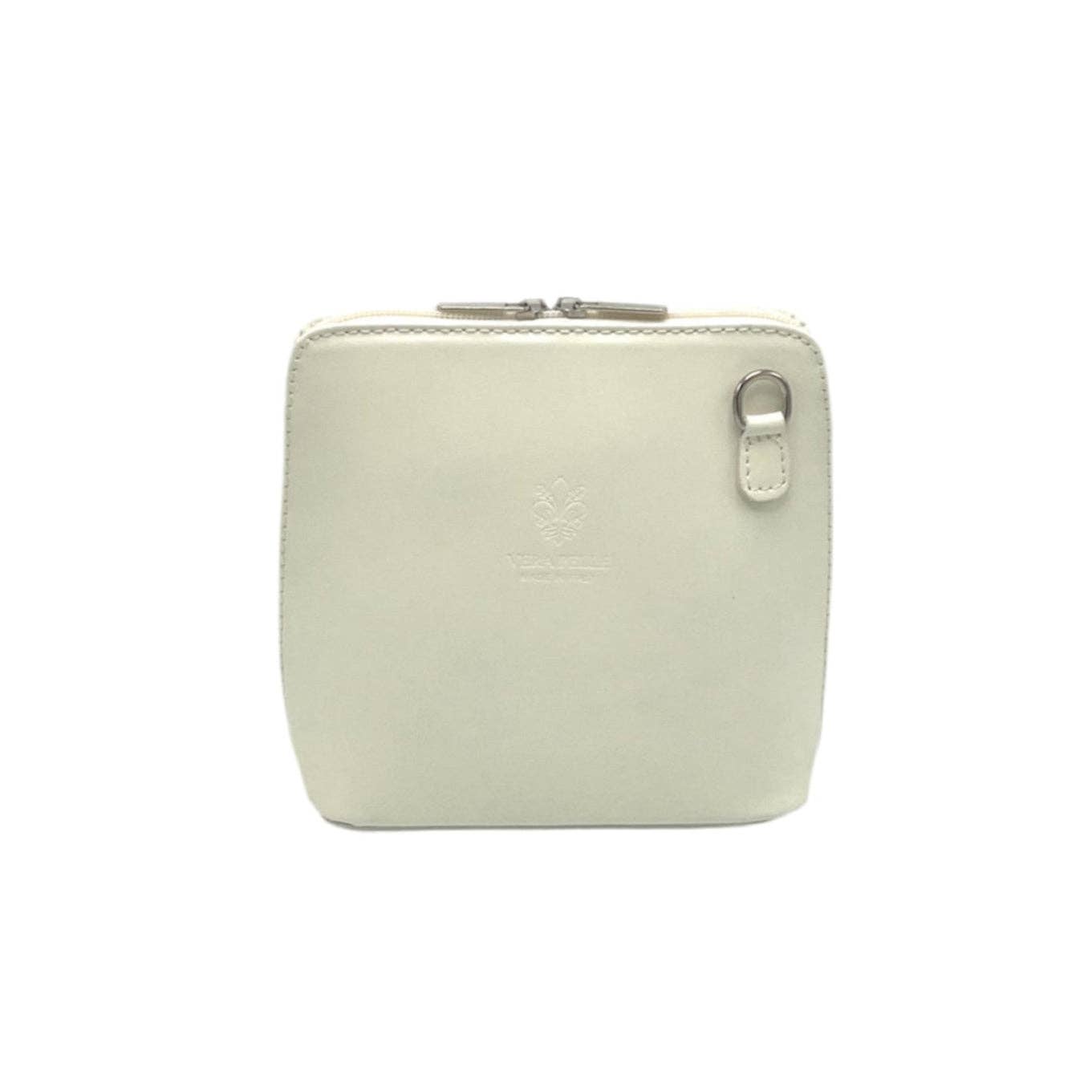 Suie Valentini srl - Genuine Leather Shoulder Bag, Made in Italy, Art. 112603: Flower