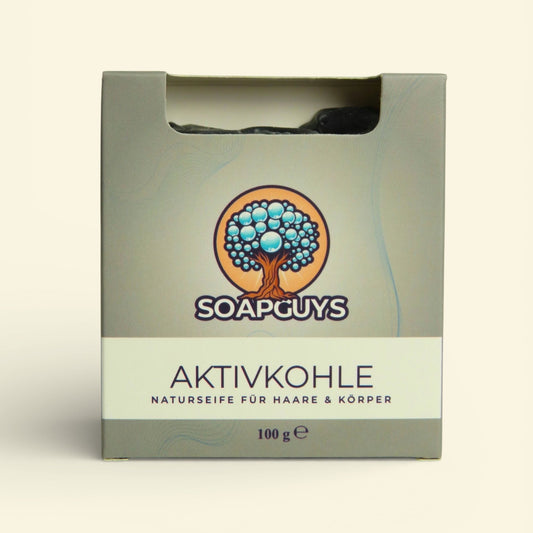 Aktivkohle Naturseife