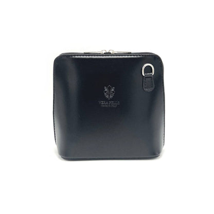 Suie Valentini srl - Genuine Leather Shoulder Bag, Made in Italy, Art. 112603: Flower