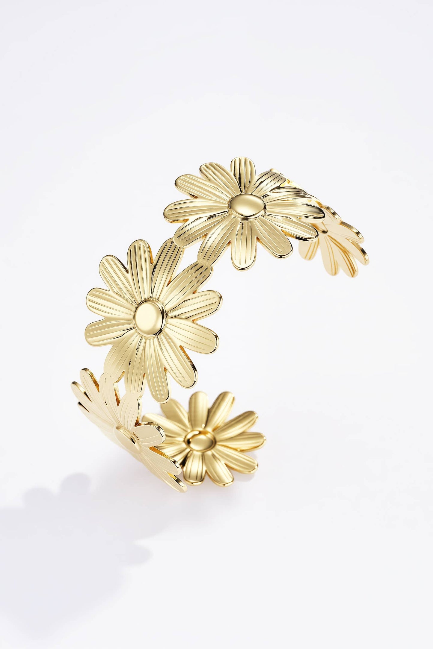 BYREN | ÉLINE L'ATELIER - Bracelet en jonc en acier inoxydable 324AQ231: Or / Acier inoxydable