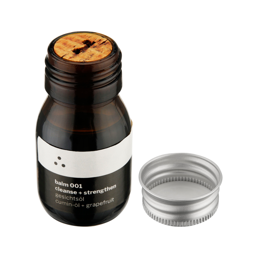 balm 001 | Gesichtsöl mit Schwarzkümmelöl | für unreine Haut | gegen Pickel + Akne