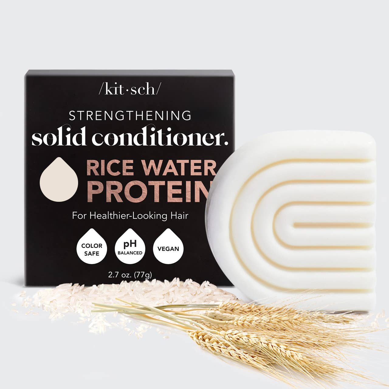 Reis Wasser Protein Conditioner Riegel für das Haarwachstum