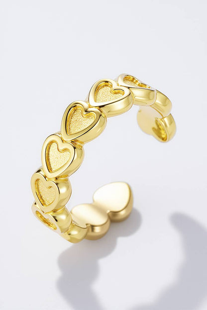 Elegante Edelstahl-Earcuffs Gold 124CA38 | BYREN ÉLINE L'ATELIER