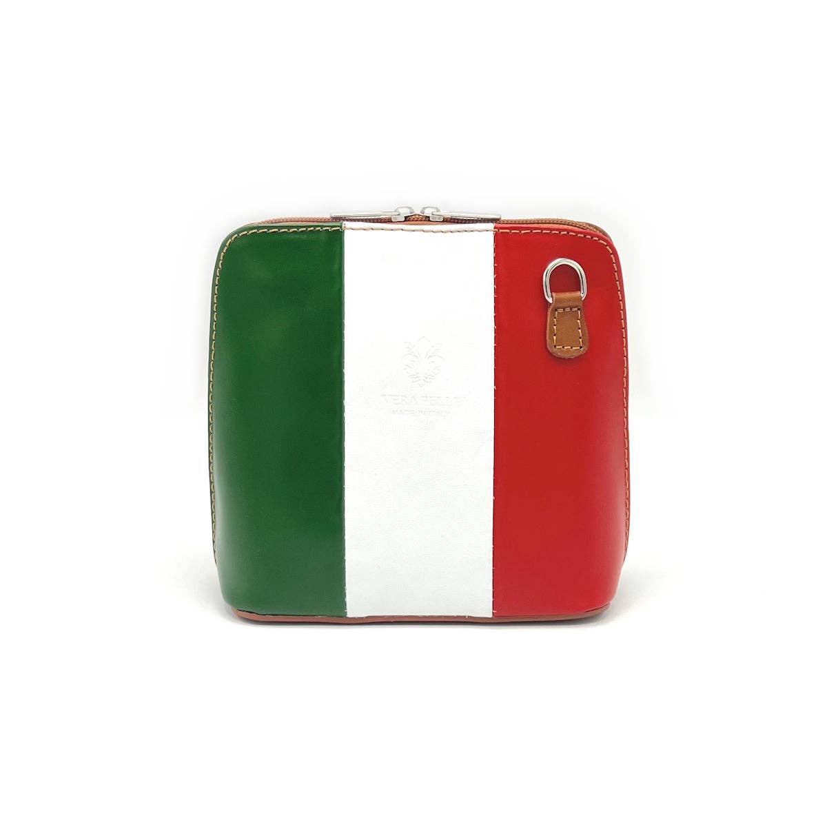 Suie Valentini srl - Genuine Leather Shoulder Bag, Made in Italy, Art. 112603: Flower