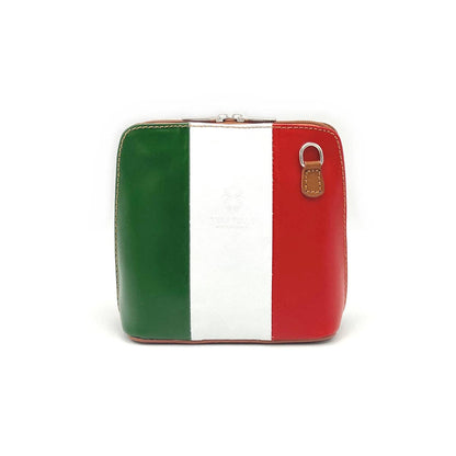 Suie Valentini srl - Genuine Leather Shoulder Bag, Made in Italy, Art. 112603: Flower