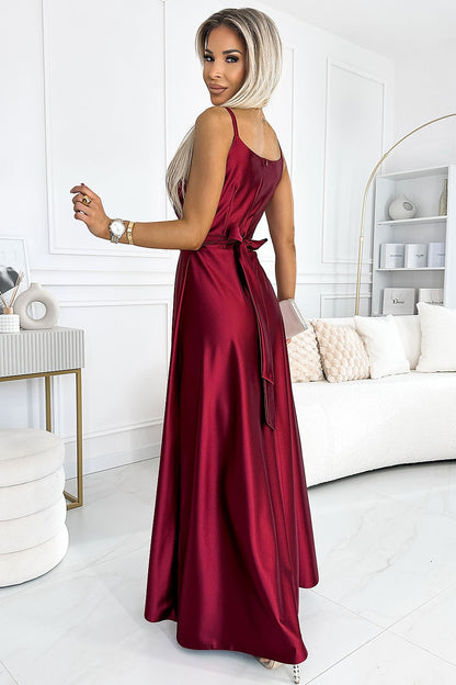 Langes Kleid Model 192467 Numoco