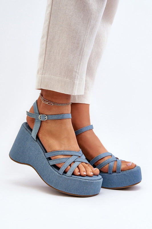 Wedge heel sandals model 194687 Step in style