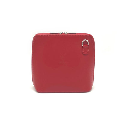 Suie Valentini srl - Genuine Leather Shoulder Bag, Made in Italy, Art. 112603: Flower