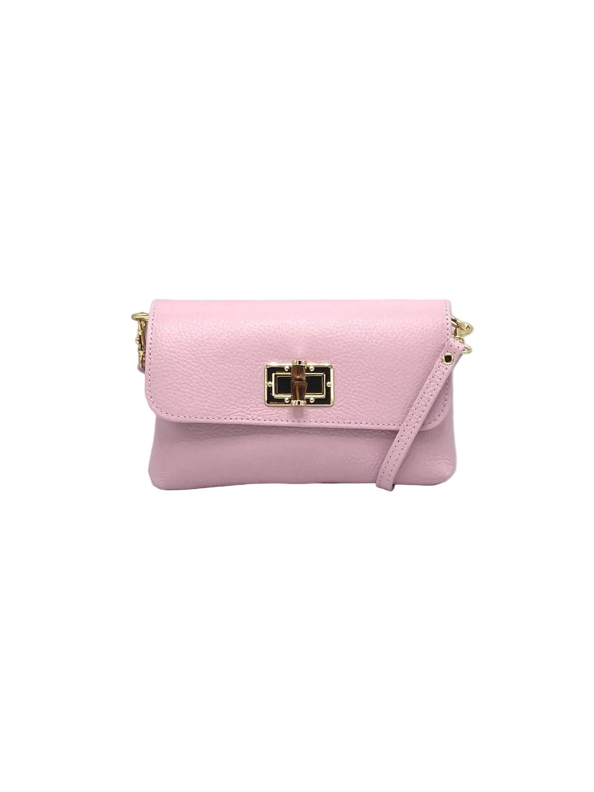 Suie Valentini srl - Summer Collection, Women's Mini Flap Crossbody Bag in Genuine Leather, Made in Italy, Art. 112720: Green