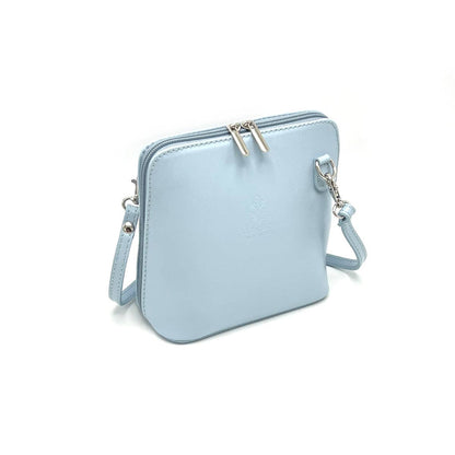 Suie Valentini srl - Genuine Leather Shoulder Bag, Made in Italy, Art. 112603: Flower