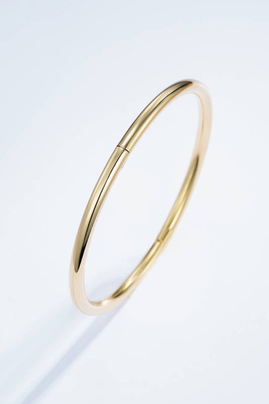 Eleganter Edelstahl-Armreif Gelbgold 324AQ36 | BYREN ÉLINE L'ATELIER