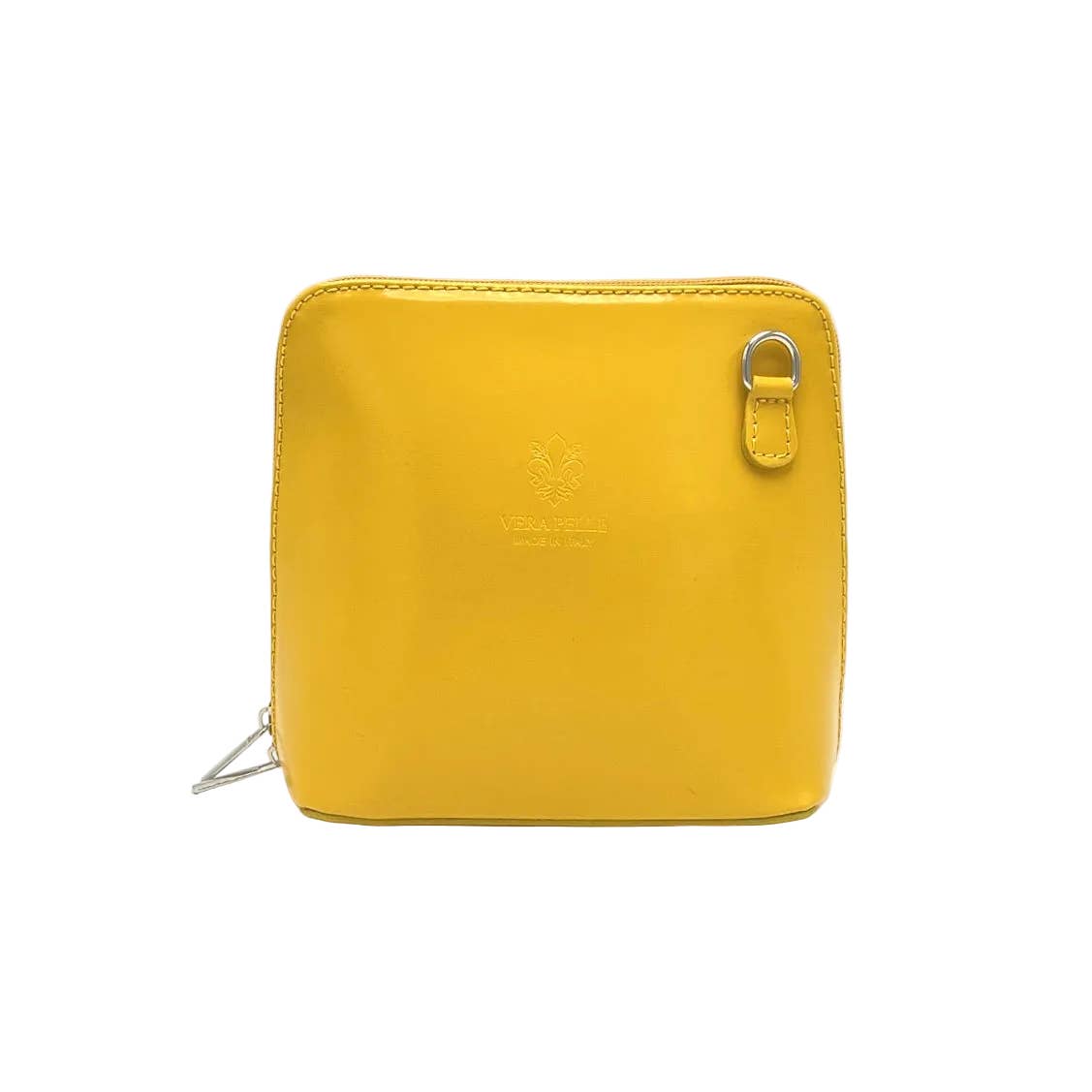 Suie Valentini srl - Genuine Leather Shoulder Bag, Made in Italy, Art. 112603: Flower