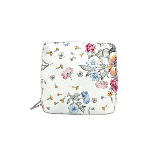 Leder-Umhängetasche Flower 112603 | Suie Valentini Made in Italy
