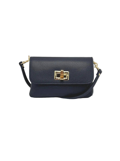 Suie Valentini srl - Summer Collection, Women's Mini Flap Crossbody Bag in Genuine Leather, Made in Italy, Art. 112720: Green