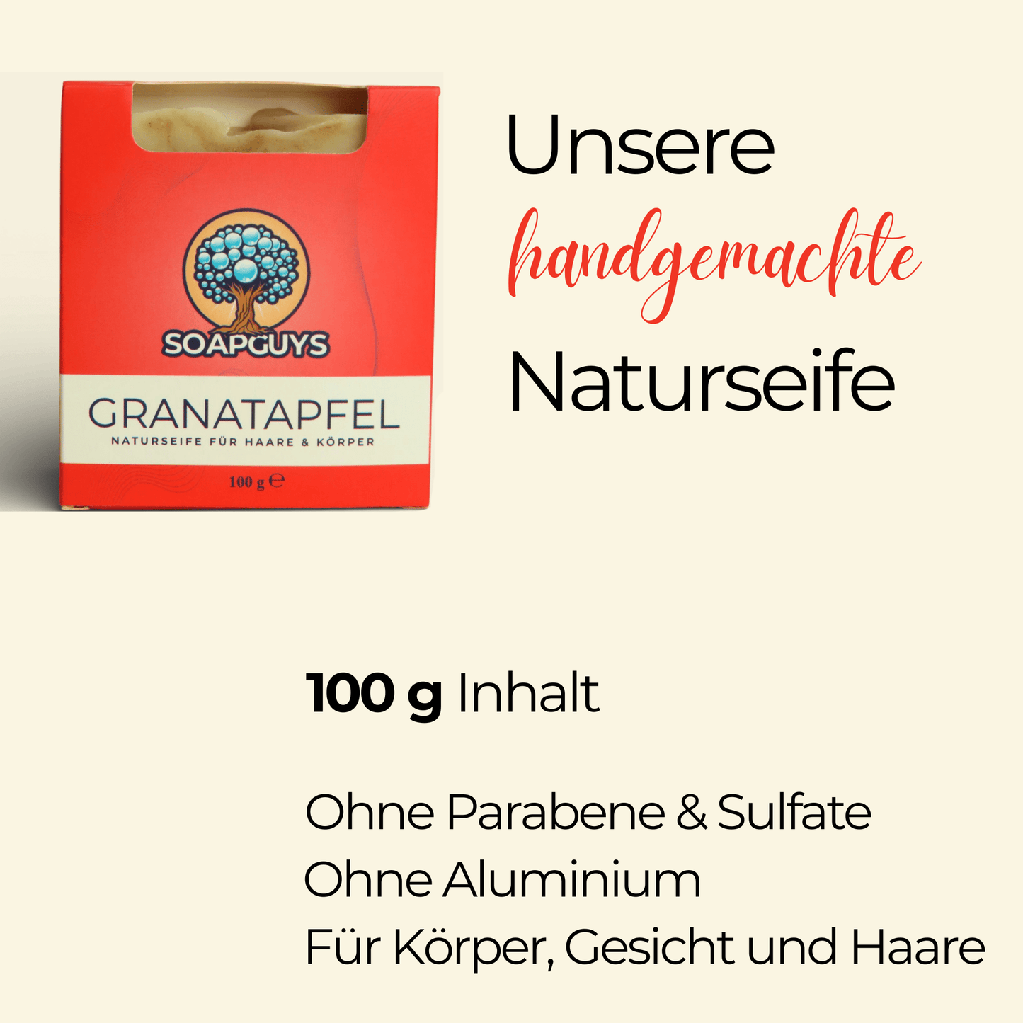 Pomegranate Natural Soap