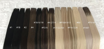 New Genius Weft Premium Virgin Russisches Echthaar Double Drawn