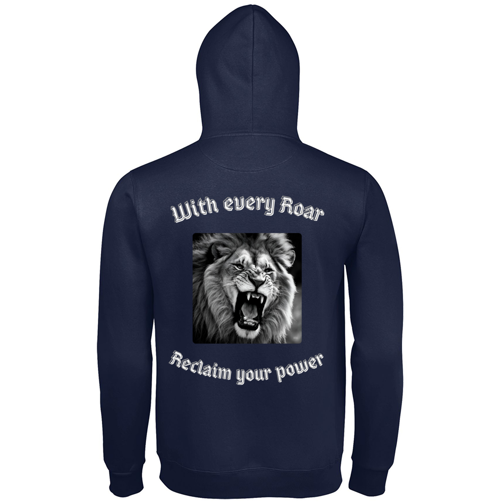 Men's Premium Hoodie With Every Roar Lion RDG