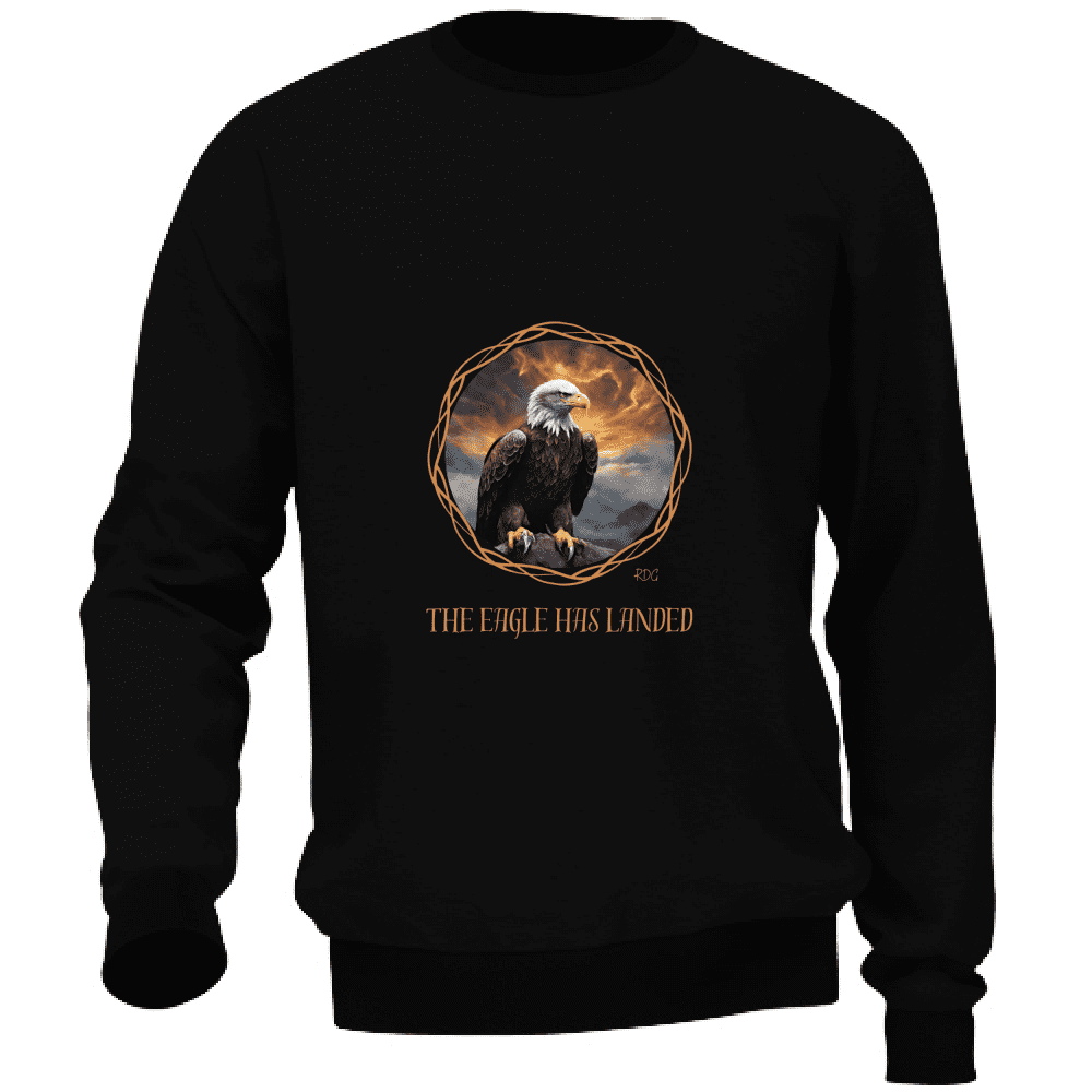 Sweatshirt Unisex the eagle has landed RDG